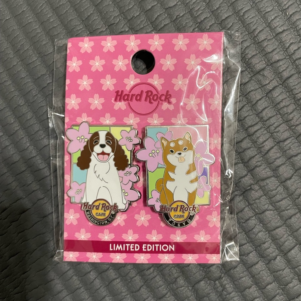 Limited edition Japan friend Sakura Hard Rock Pin